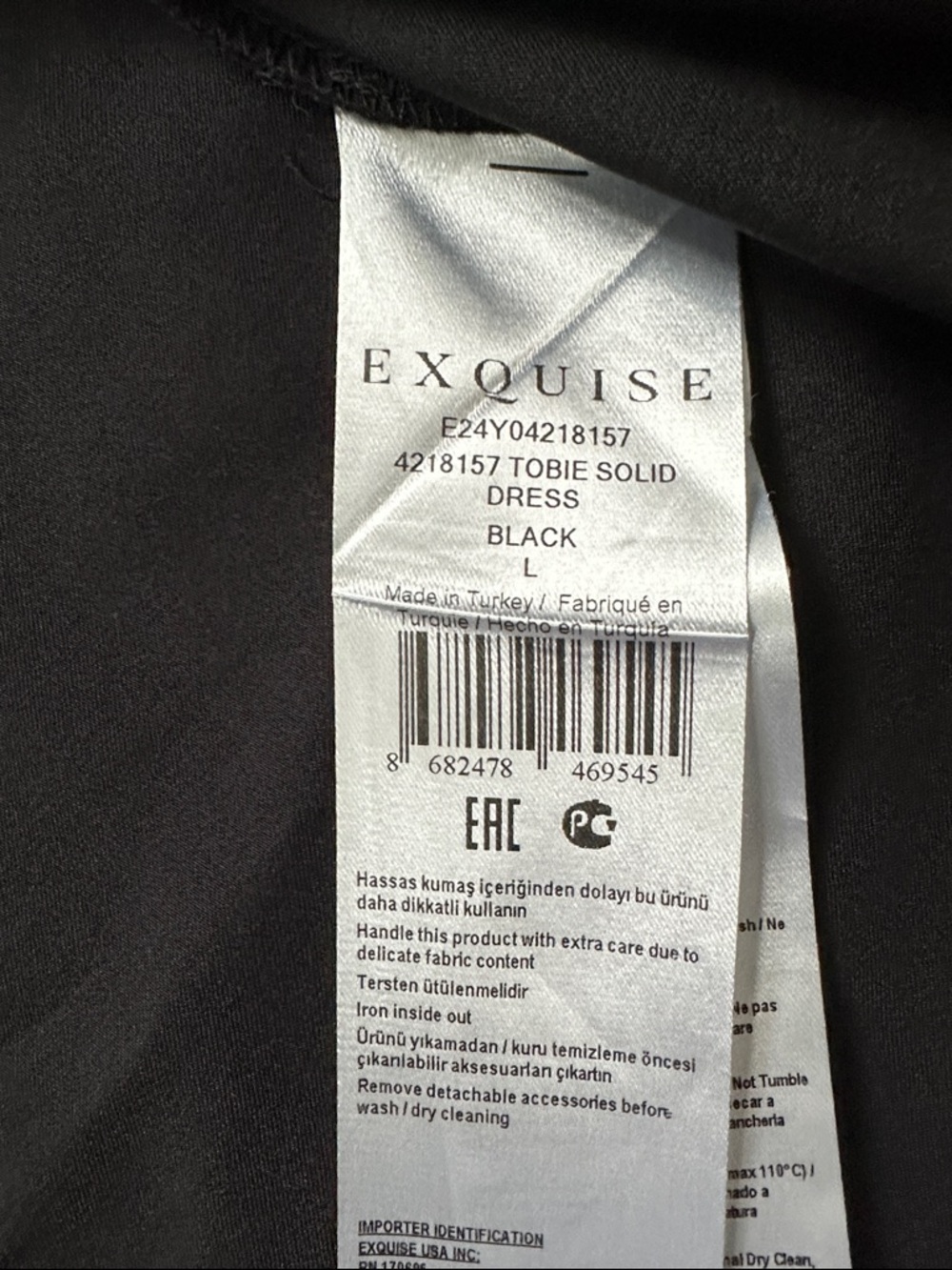 Anthropologie Tobie Maxi Shirt Dress Black | Large - Picture 10 of 11